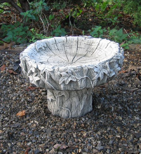 KBB64 Small Ivy Bird Bath KBB64 Small Ivy Bird Bath
